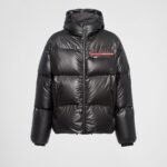 Prada Light Re-Nylon hooded puffer jacket