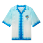 Casablanca chemise Alebrine Armadillo en soie