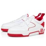 Louboutin Astroloubi Sneakers - Cuir de veau, suède et cuir nappa - White