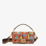 Baguette Multicolor FF canvas bag