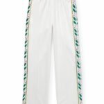 Casablanca - Laurel Straight-Leg Logo-Appliquéd Jersey Sweatpants - White