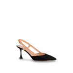 LV Blossom Slingback Black High heels