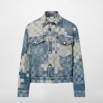 LV Veste classique en denim Damier