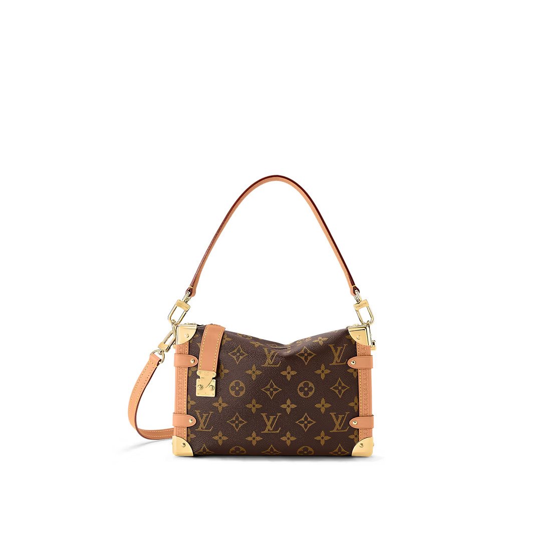 louis-vuitton-sac-side-trunk-toile-monogram-sacs-à-main--M46358_PM2_Front view LV Monogram Trompe latérale marron