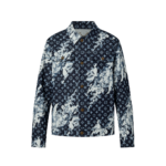 LV Veste en denim imprimée Monogram