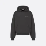 Dior Couture Hooded Lined Sweatshirt Black