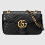GG Marmont Black shoulder bag