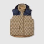 Gilet Monogram logo GG removable