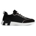 Tenis Bouncing Black & logo grey sneakers