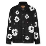 Denim Tears x levi's black jacket