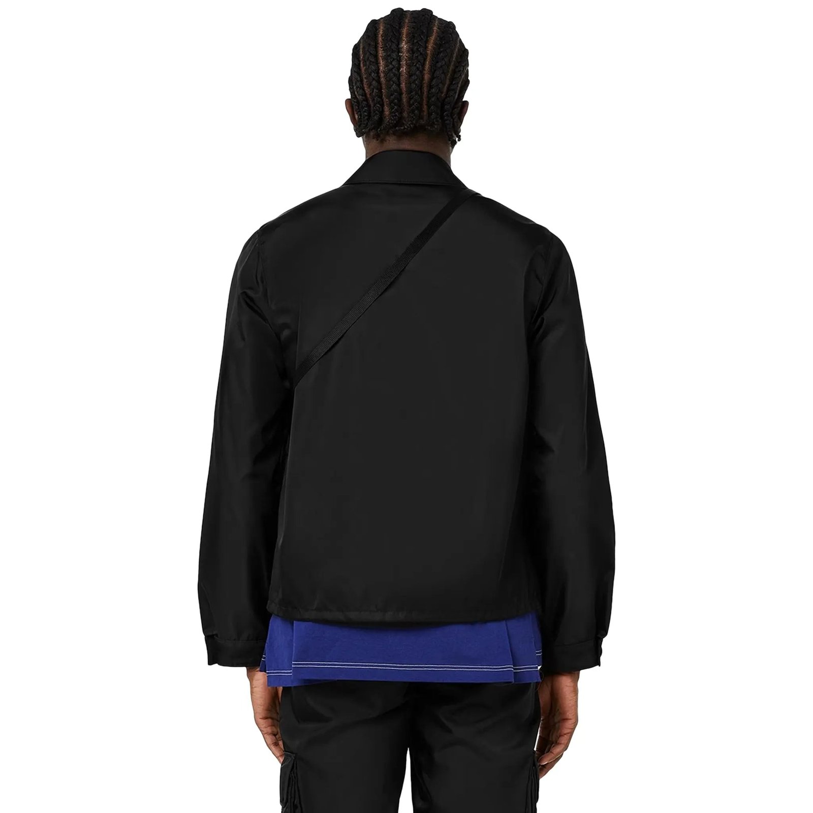 Prada re-nylon blouson black jacket - 12Corner