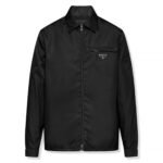 Prada re-nylon blouson black jacket