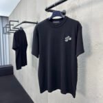 LV T-shirt Black logo detail
