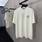 LV T-shirt Ivory logo