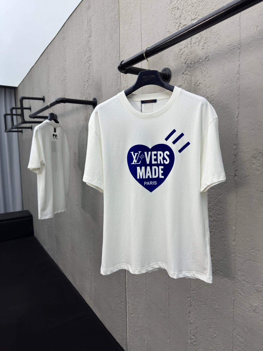 0 (94) LV T-shirt blue lovers made